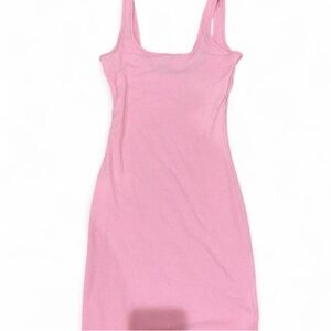 Love Tree Pink Ribbed Dress